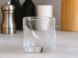Vaso vidrio irregular chico